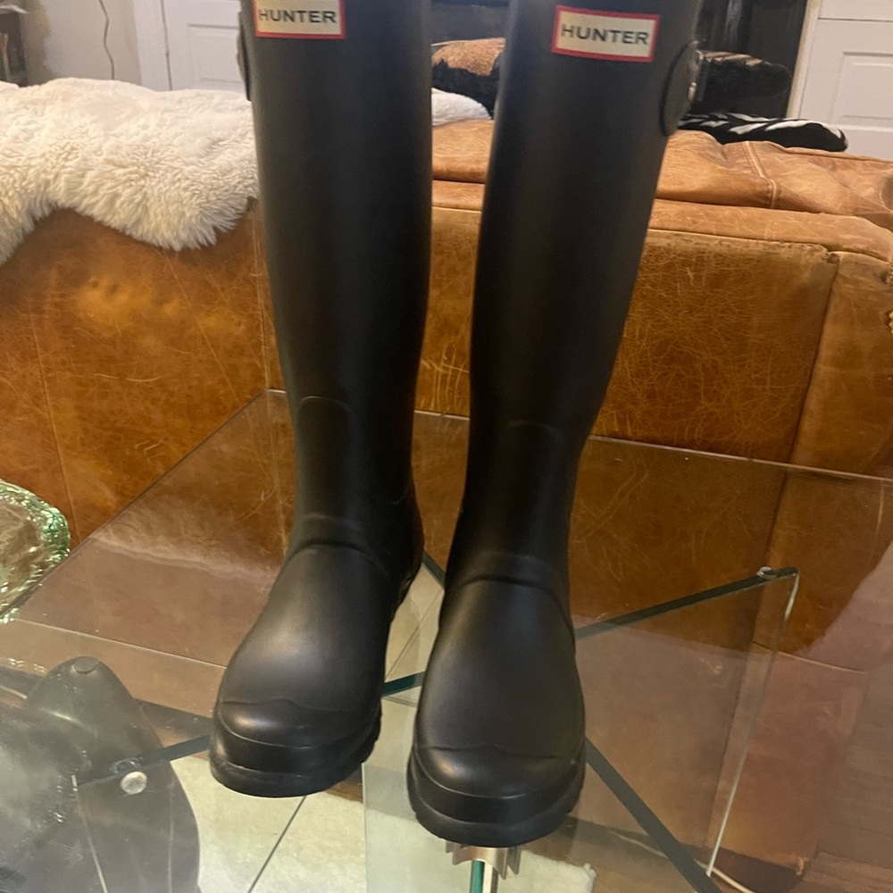 Hunter Classic Black Waterproof Boots